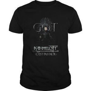 Got Kamelot Cest Pas Iron Throne Shirt